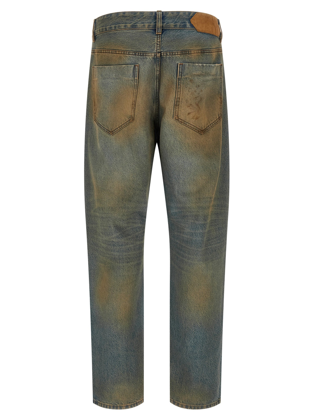 JACQUEMUS Le De Nimes Berger Jeans Gold