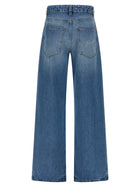 JACQUEMUS Le De Nîmes Large Jeans Blue, view 2