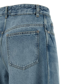 JACQUEMUS Le De Nimes Ovalo Jeans Blue