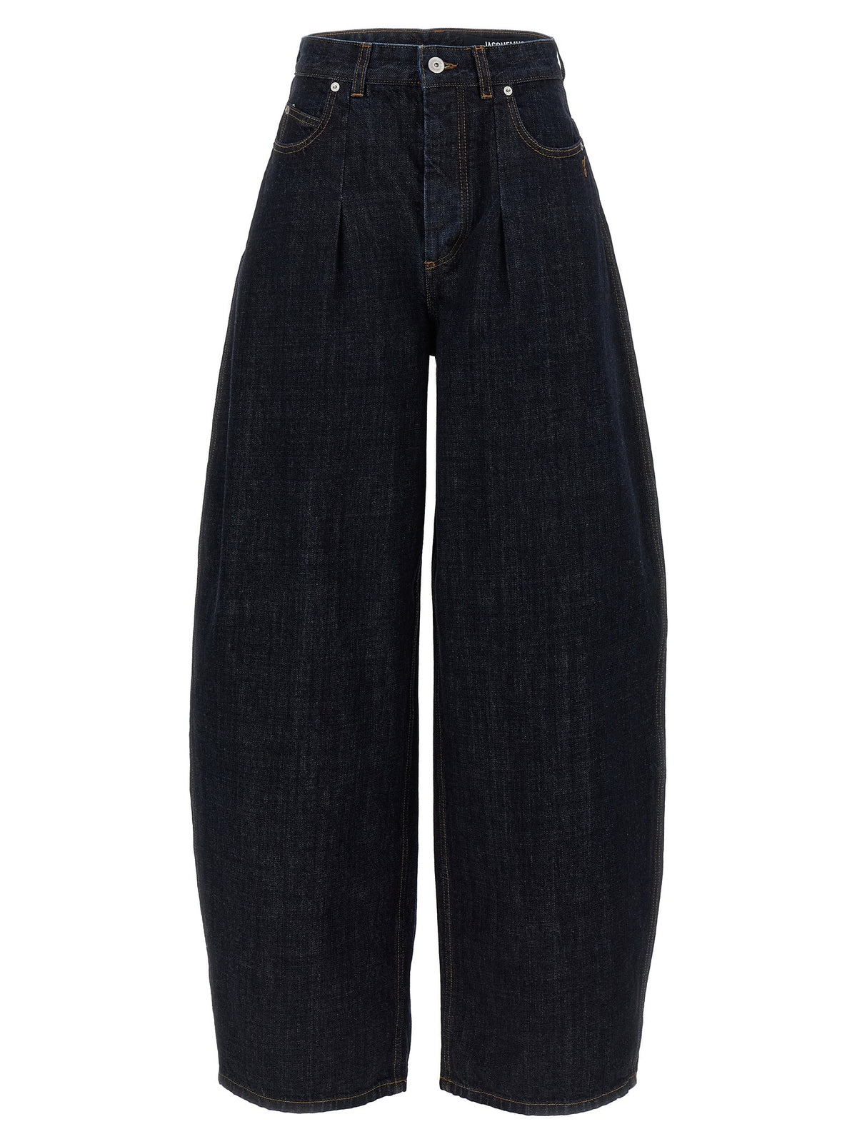 JACQUEMUS Le De Nimes Ovalo Jeans Blue