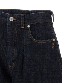 JACQUEMUS Le De Nimes Ovalo Jeans Blue