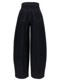 JACQUEMUS Le De Nimes Ovalo Jeans Blue