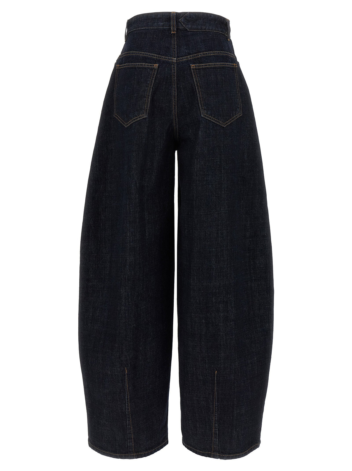 JACQUEMUS Le De Nimes Ovalo Jeans Blue, view 2