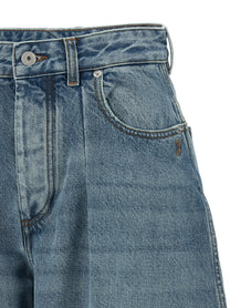 JACQUEMUS Le De Nimes Ovalo Jeans Blue
