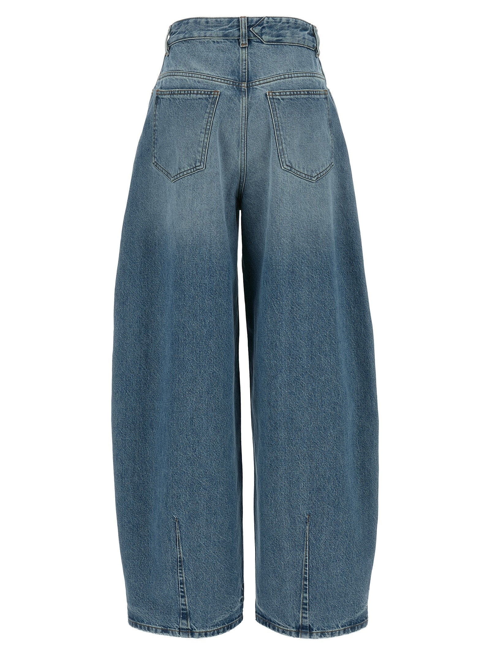 JACQUEMUS Le De Nimes Ovalo Jeans Blue
