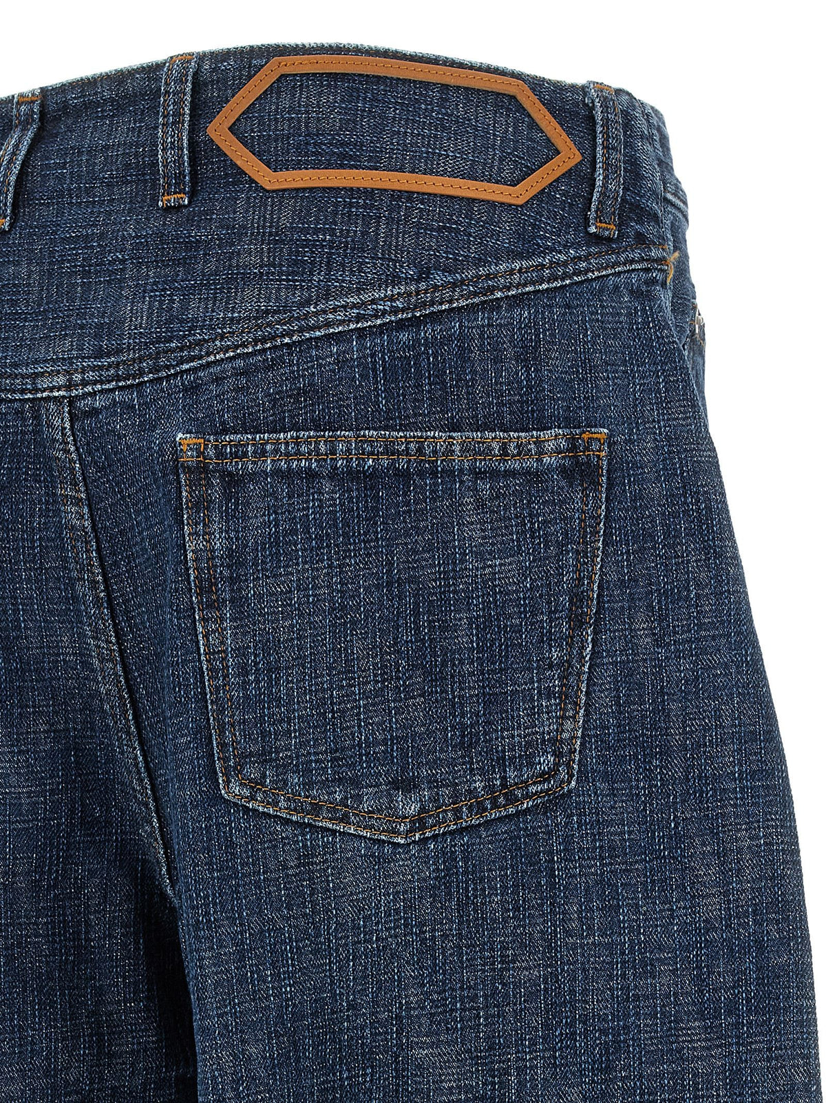 JACQUEMUS Le De Nîmes Tempo Jeans Blue, view 4