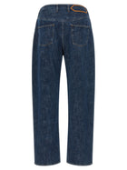JACQUEMUS Le De Nîmes Tempo Jeans Blue, view 2