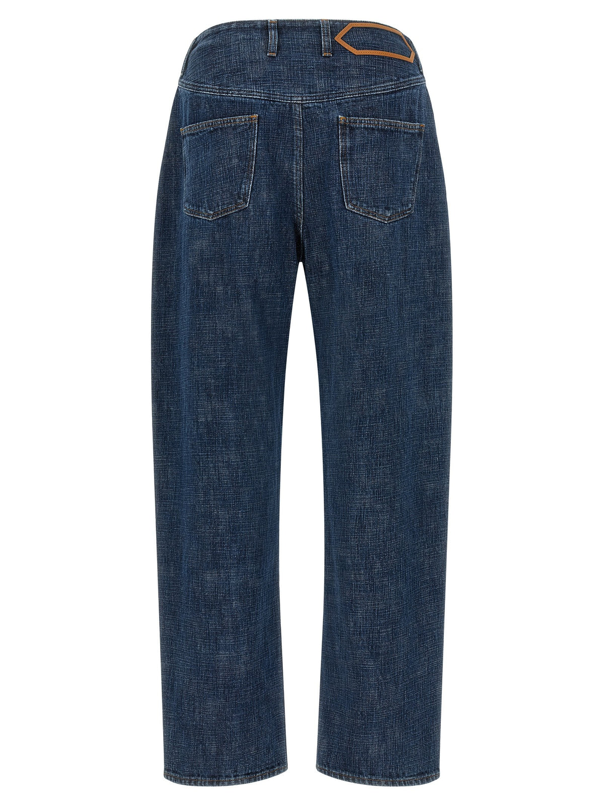 JACQUEMUS Le De Nîmes Tempo Jeans Blue, view 2