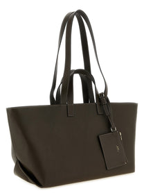 A.P.C Le Drummer Large Shopping Bag Brown
