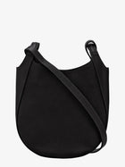 Longchamp Women's Le Foulonné Leather Crossbody Bag Black, view 2