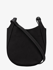 Longchamp Women's Le Foulonné Leather Crossbody Bag Black