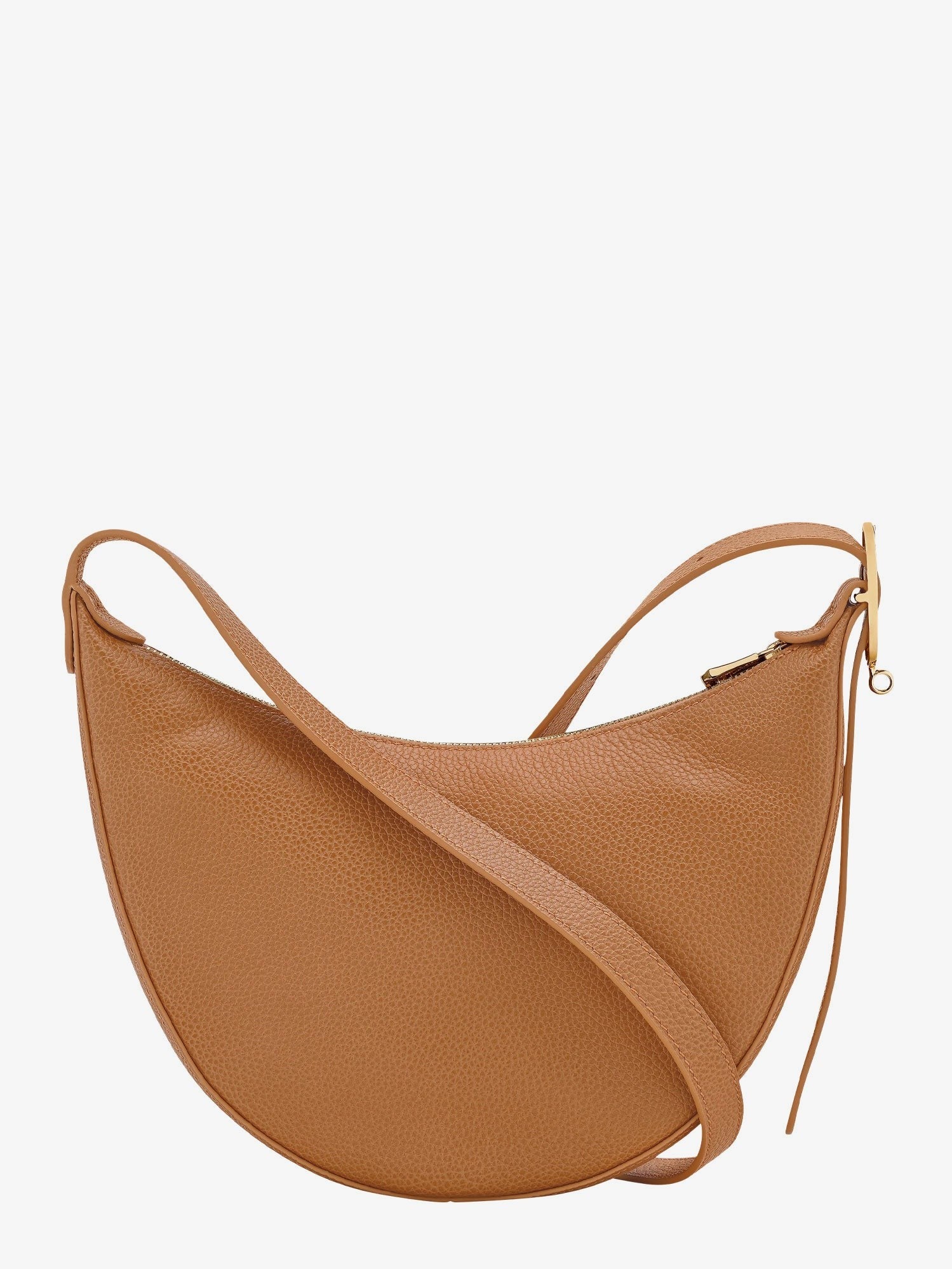 Longchamp Women's Le Foulonné Leather Shoulder Bag Pécan