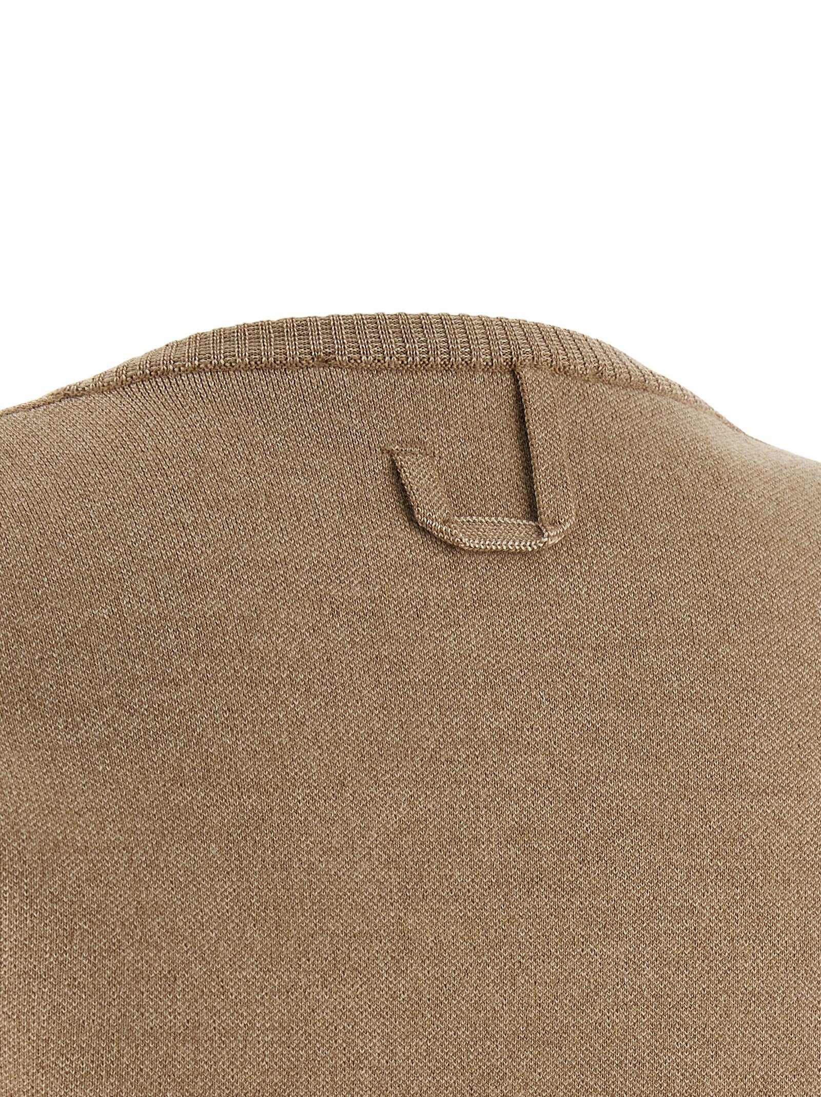 JACQUEMUS Le Gilet Doppio Cardigan Beige