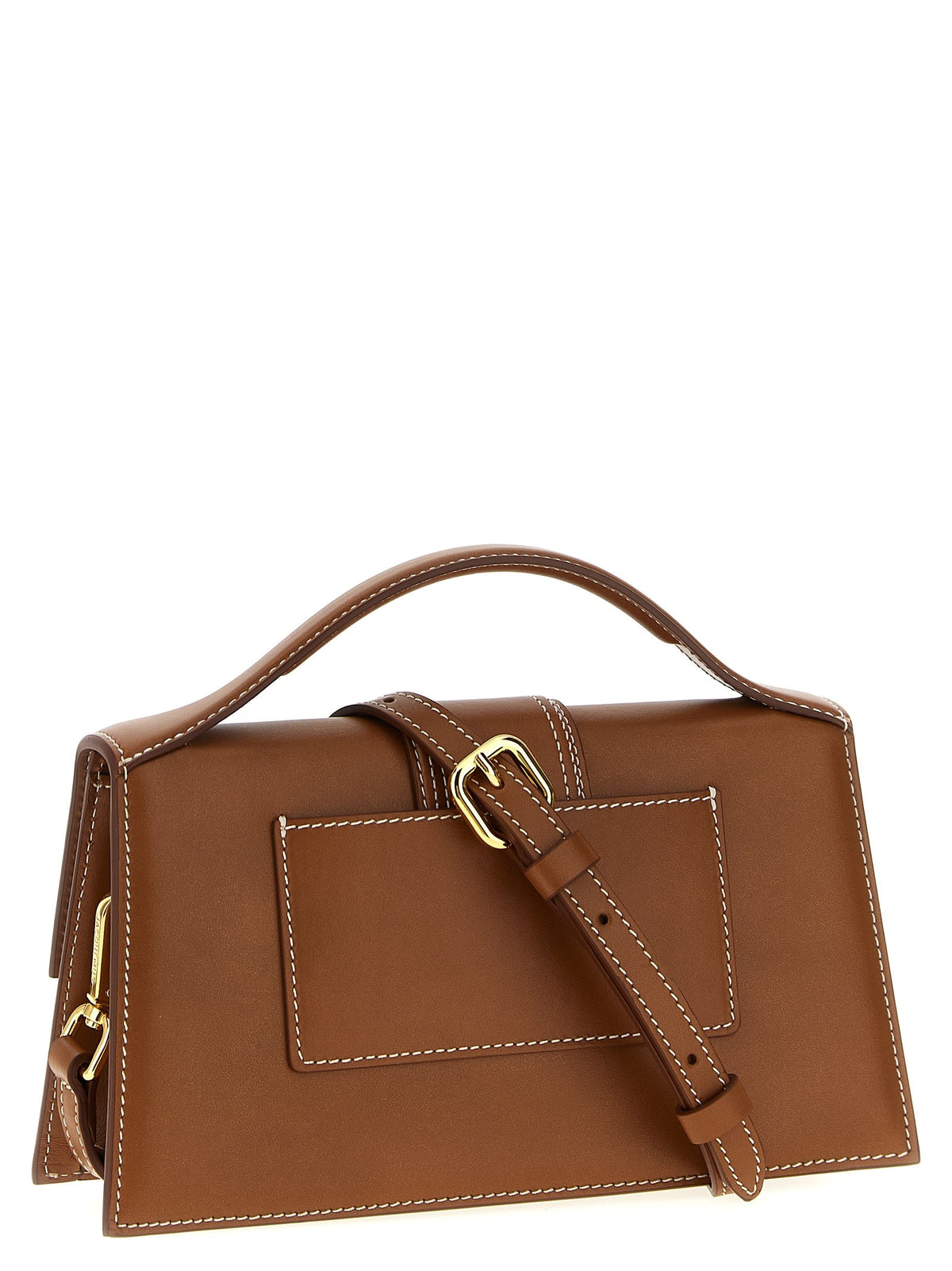 JACQUEMUS Le Grand Bambino Handbag Brown, view 2