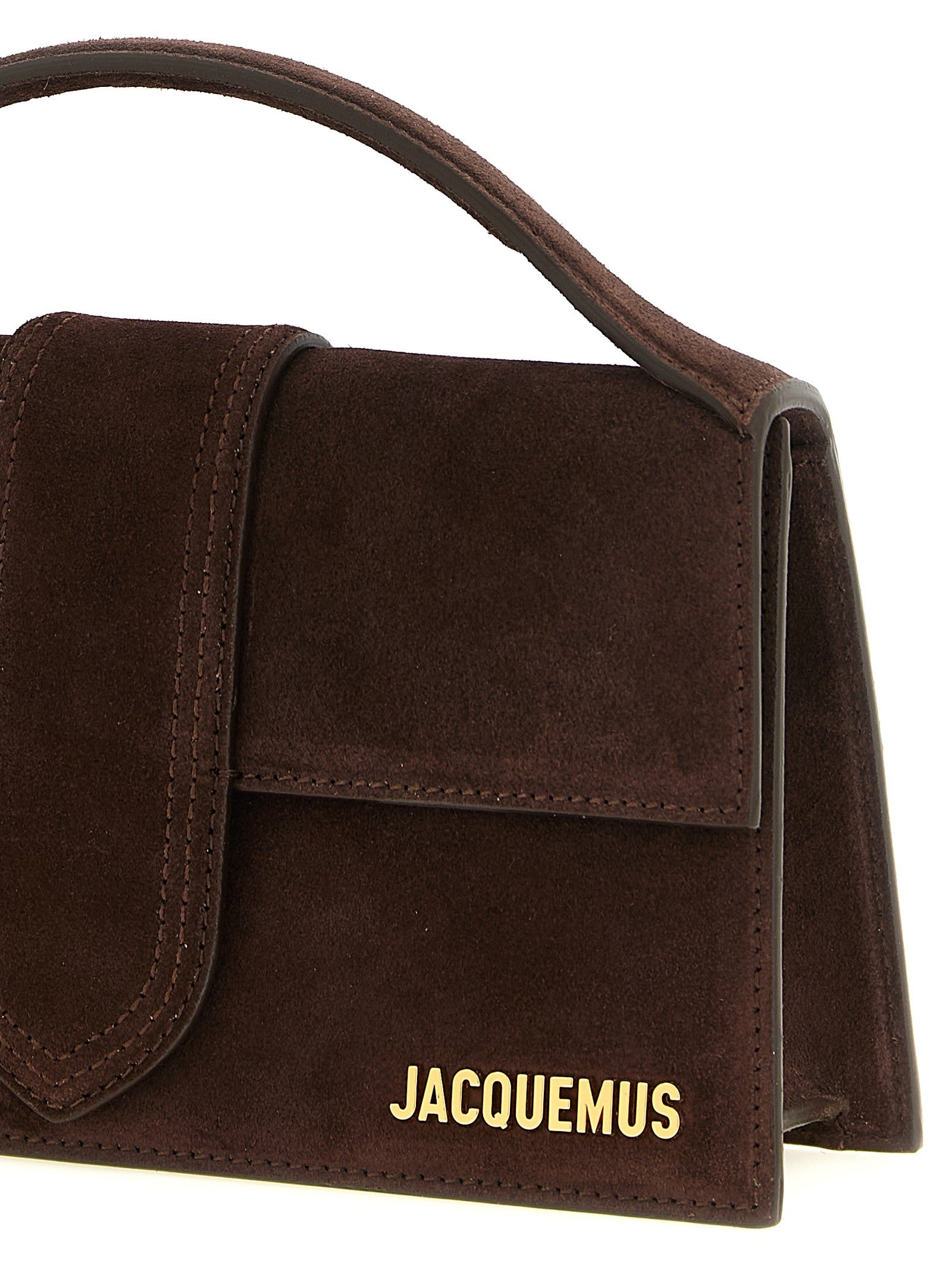 JACQUEMUS Le Grand Bambino Handbag Brown