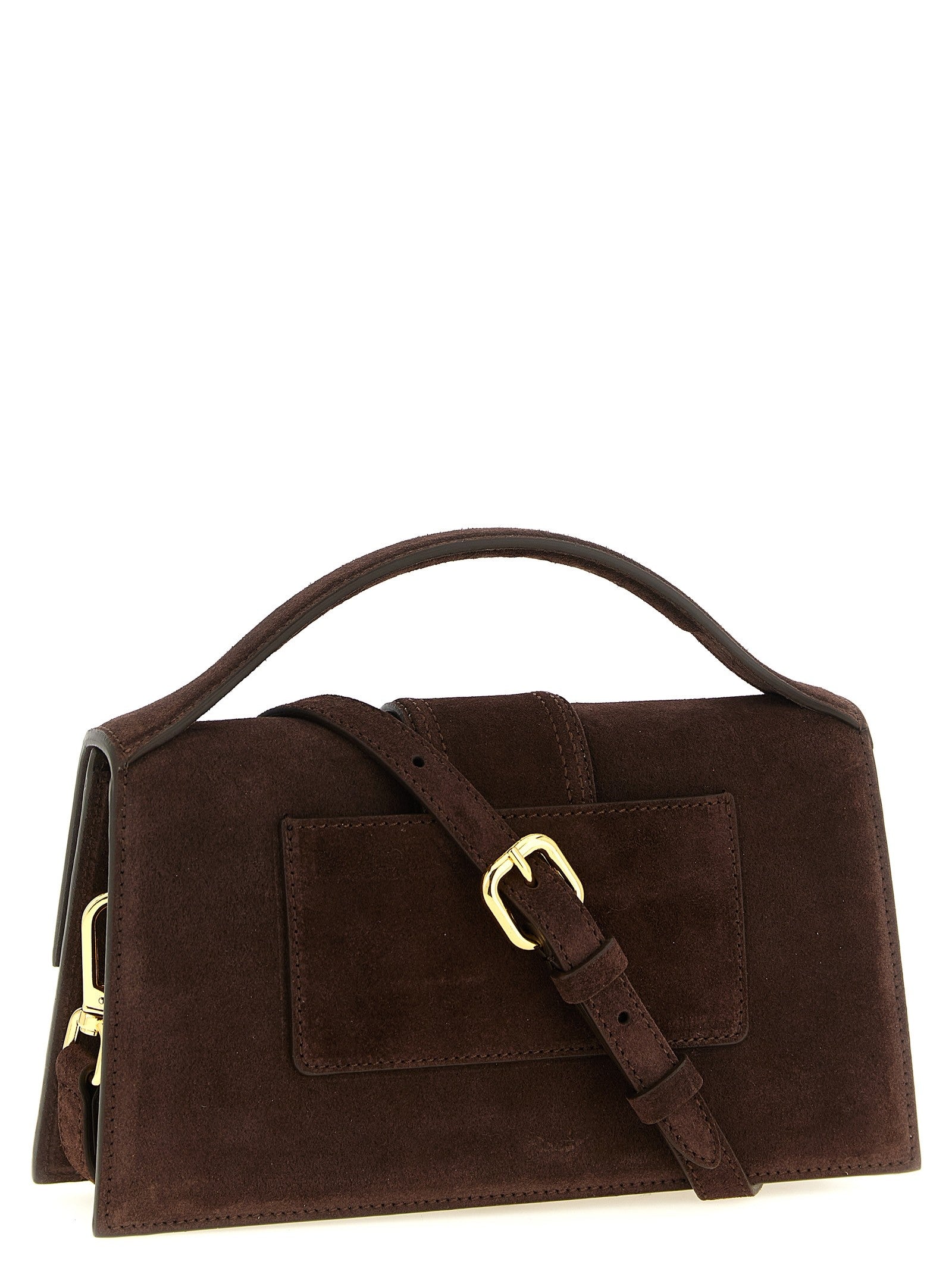 JACQUEMUS Le Grand Bambino Handbag Brown