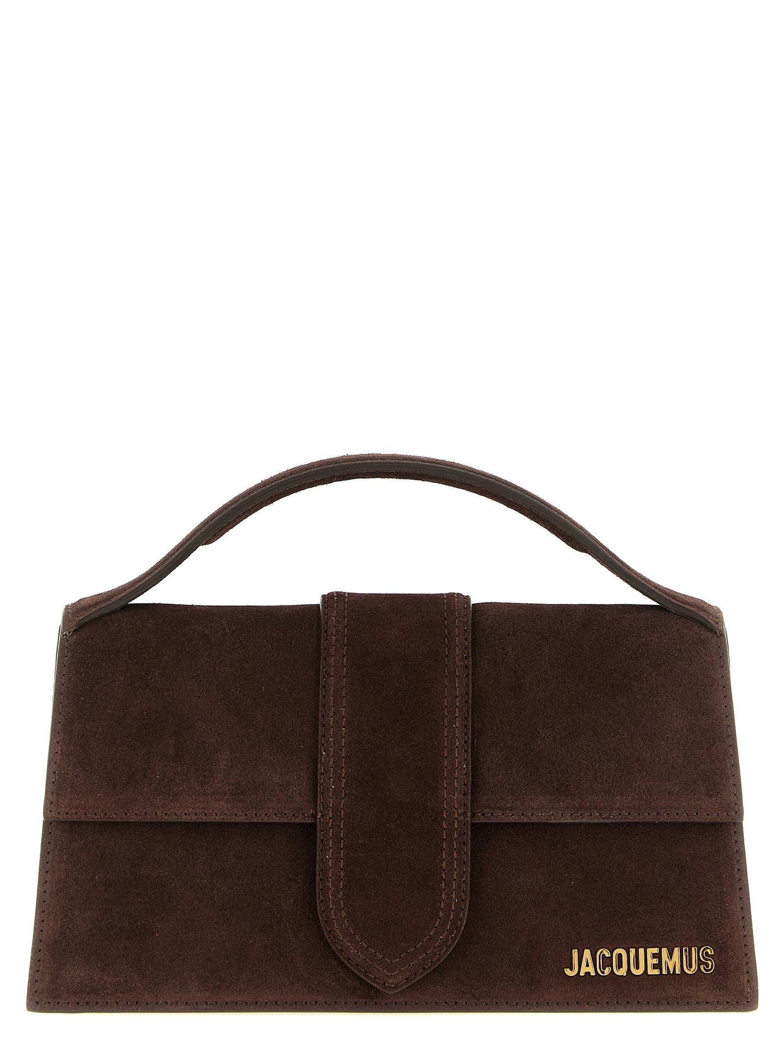 JACQUEMUS Le Grand Bambino Handbag Brown
