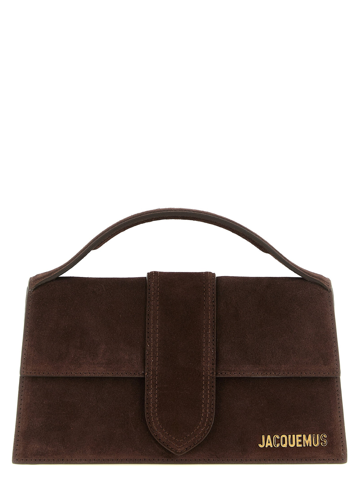 JACQUEMUS Le Grand Bambino Handbag Brown