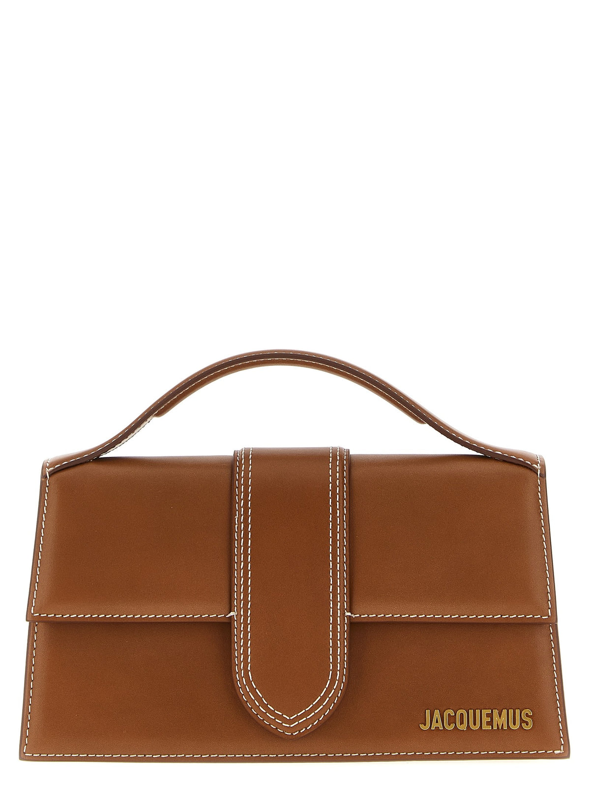 JACQUEMUS Le Grand Bambino Handbag Brown