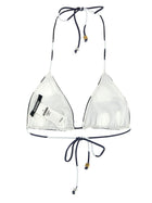 JACQUEMUS Le Haut De Plage Triangle Bikini Top Blue