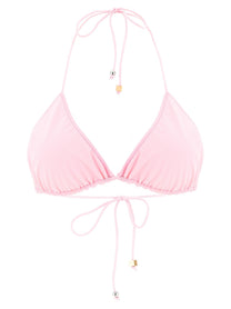 JACQUEMUS Le Haut De Plage Triangle Bikini Top Blue