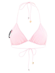JACQUEMUS Le Haut De Plage Triangle Bikini Top Blue
