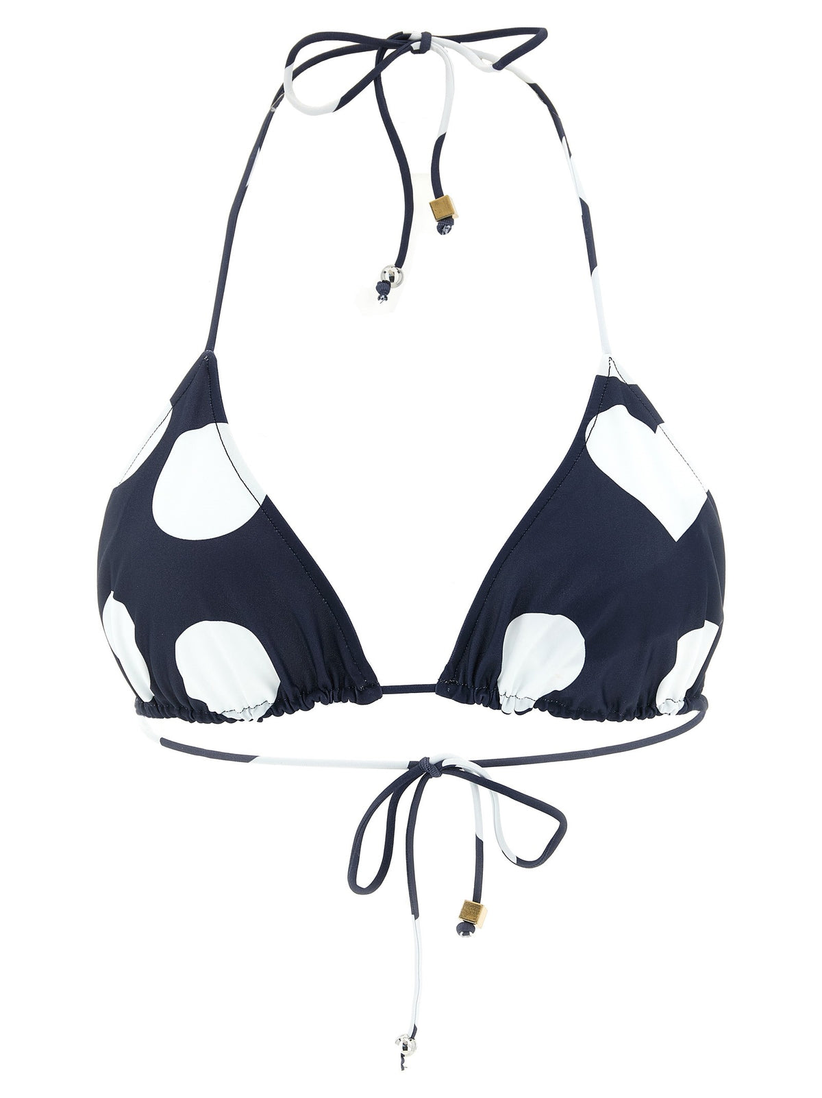 JACQUEMUS Le Haut De Plage Triangle Bikini Top Blue