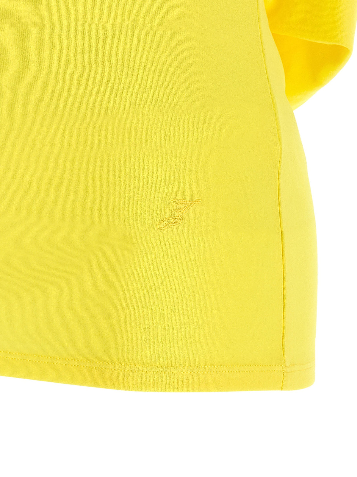 JACQUEMUS Le Haut Mistral Shirt Yellow
