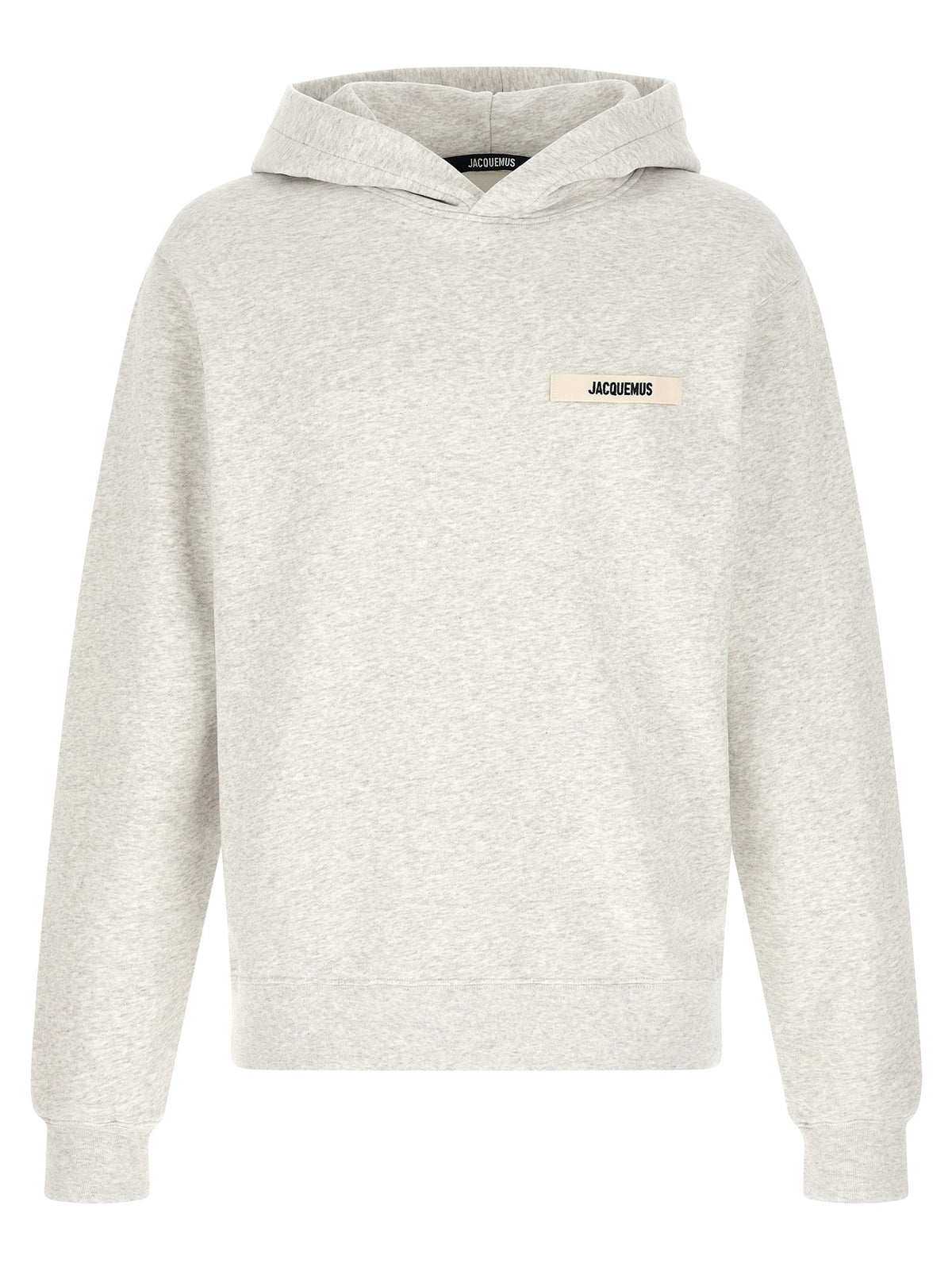 JACQUEMUS Le Hoodie Gros Grain Hoodie Grey