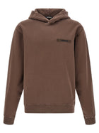 JACQUEMUS Le Hoodie Gros Grain Hoodie Brown