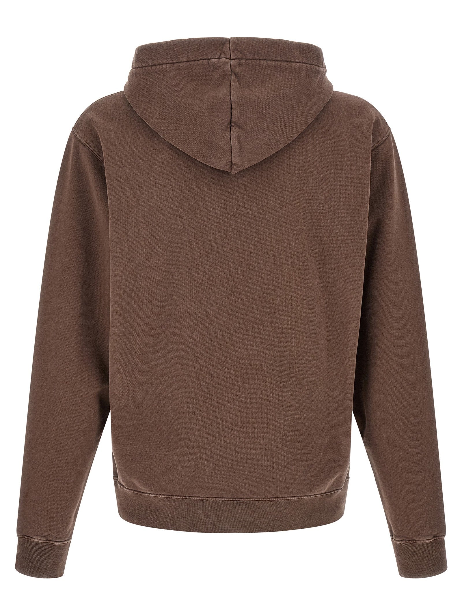 JACQUEMUS Le Hoodie Gros Grain Hoodie Brown