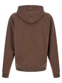 JACQUEMUS Le Hoodie Gros Grain Hoodie Brown