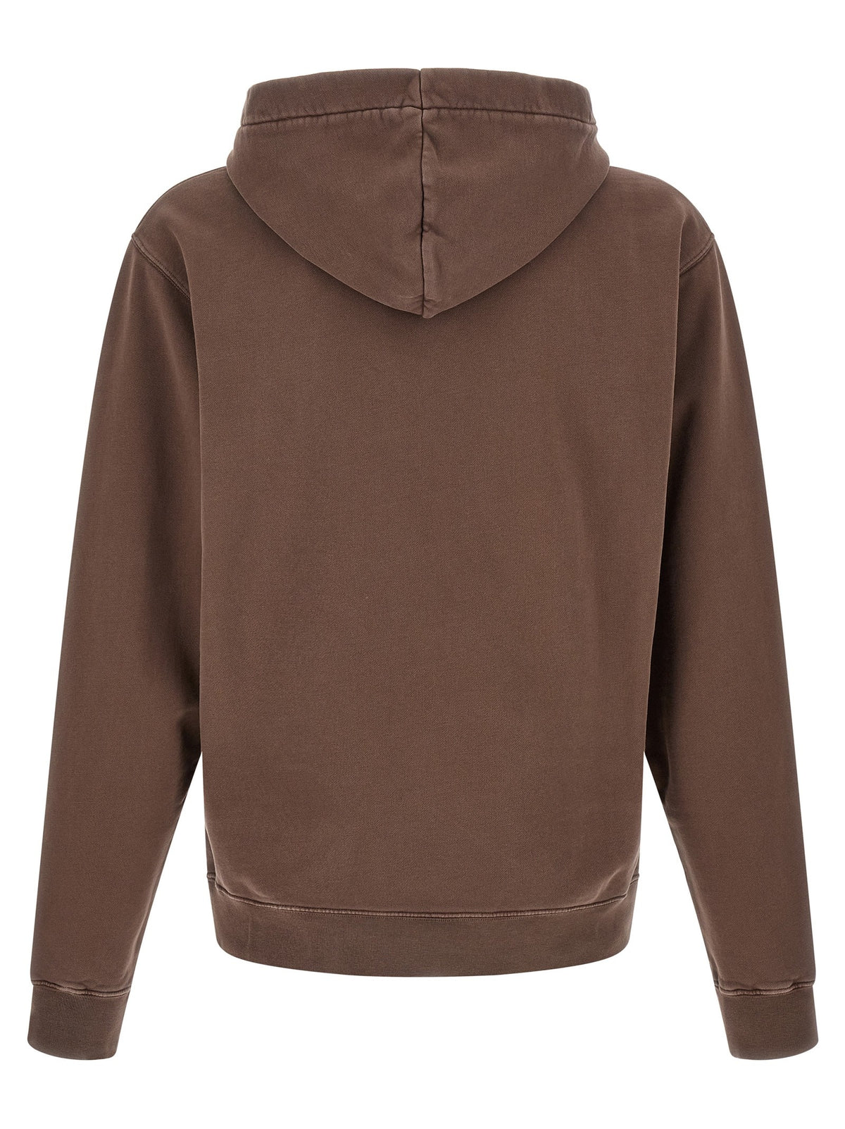 JACQUEMUS Le Hoodie Gros Grain Hoodie Brown, view 2