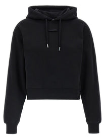 JACQUEMUS Le Hoodie Gros Grain Hoodie Black