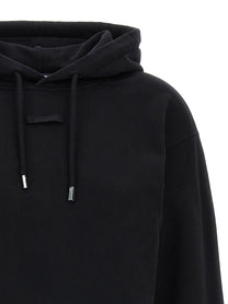 JACQUEMUS Le Hoodie Gros Grain Hoodie Black