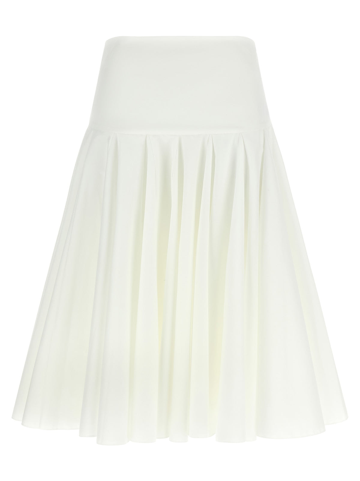 JACQUEMUS Le Jupon Skirt White