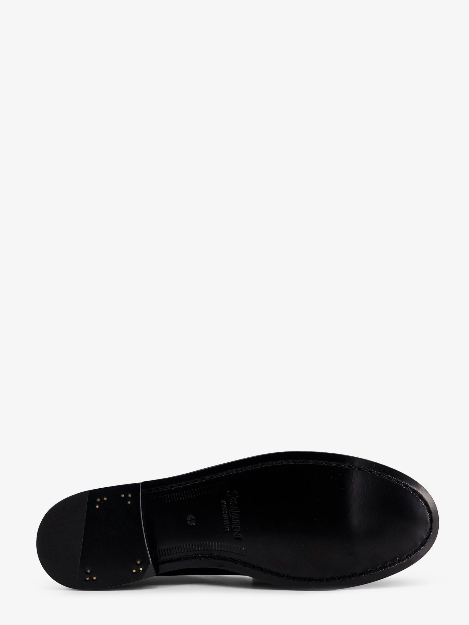 Saint Laurent Men's Le Loafer Leather Loafer Black