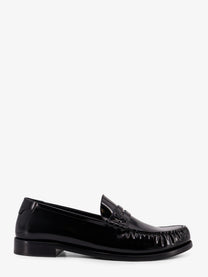 Saint Laurent Men's Le Loafer Leather Loafer Black