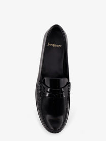 Saint Laurent Men's Le Loafer Leather Loafer Black