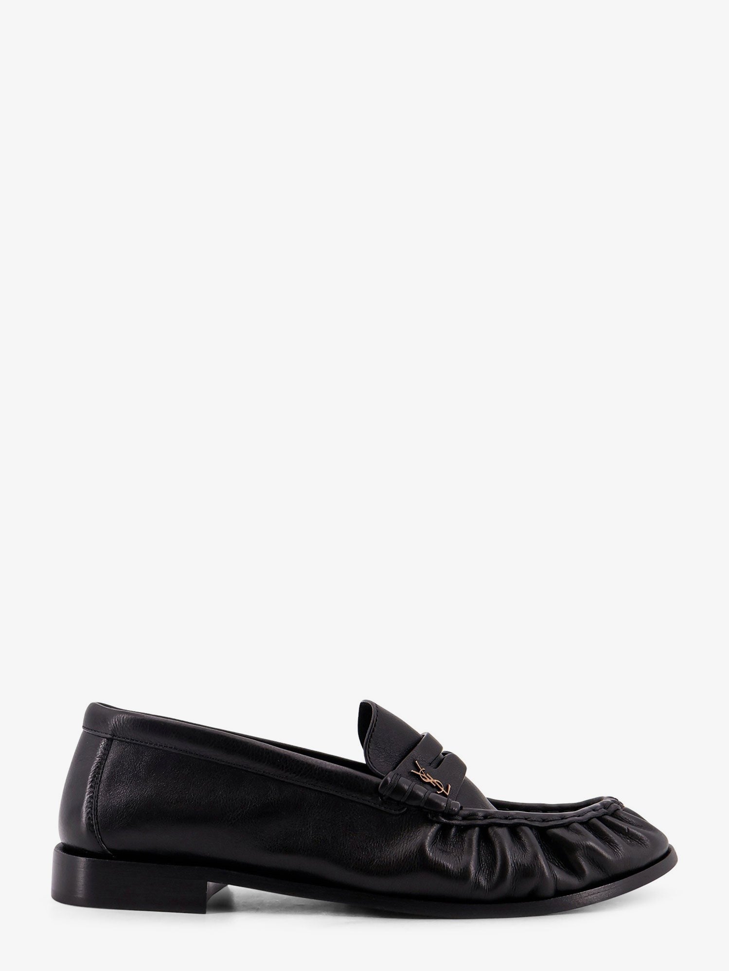 Saint Laurent Men's Le Loafer Leather Loafers Black