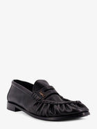 Saint Laurent Men's Le Loafer Leather Loafers Black, view 2