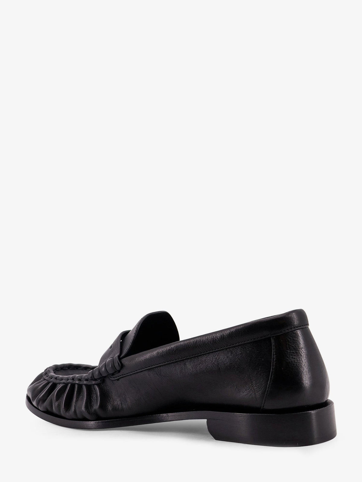 Saint Laurent Men's Le Loafer Leather Loafers Black, view 3