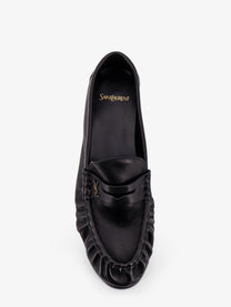 Saint Laurent Men's Le Loafer Leather Loafers Black