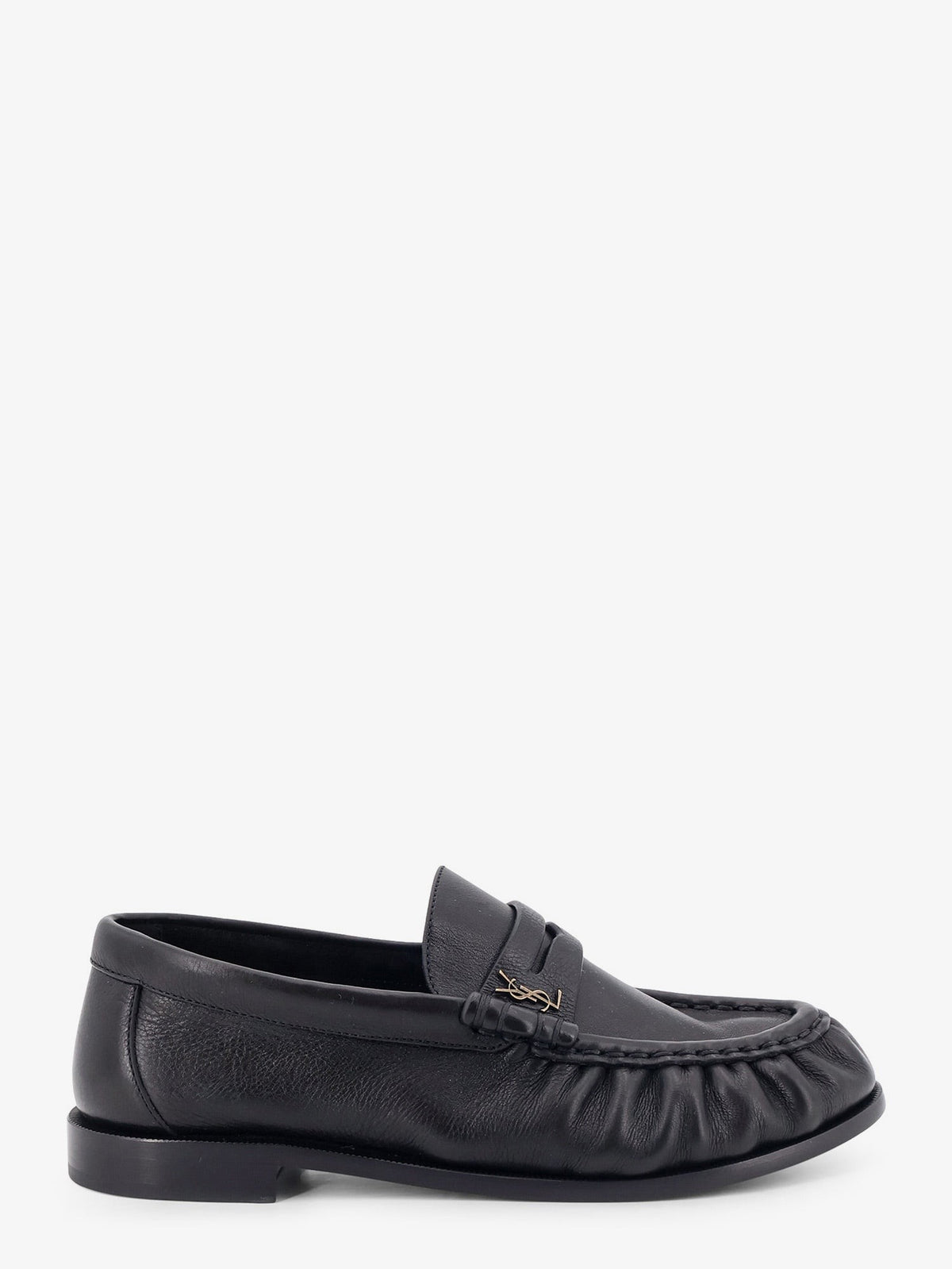 Saint Laurent Women's Le Loafer Leather Loafers Black