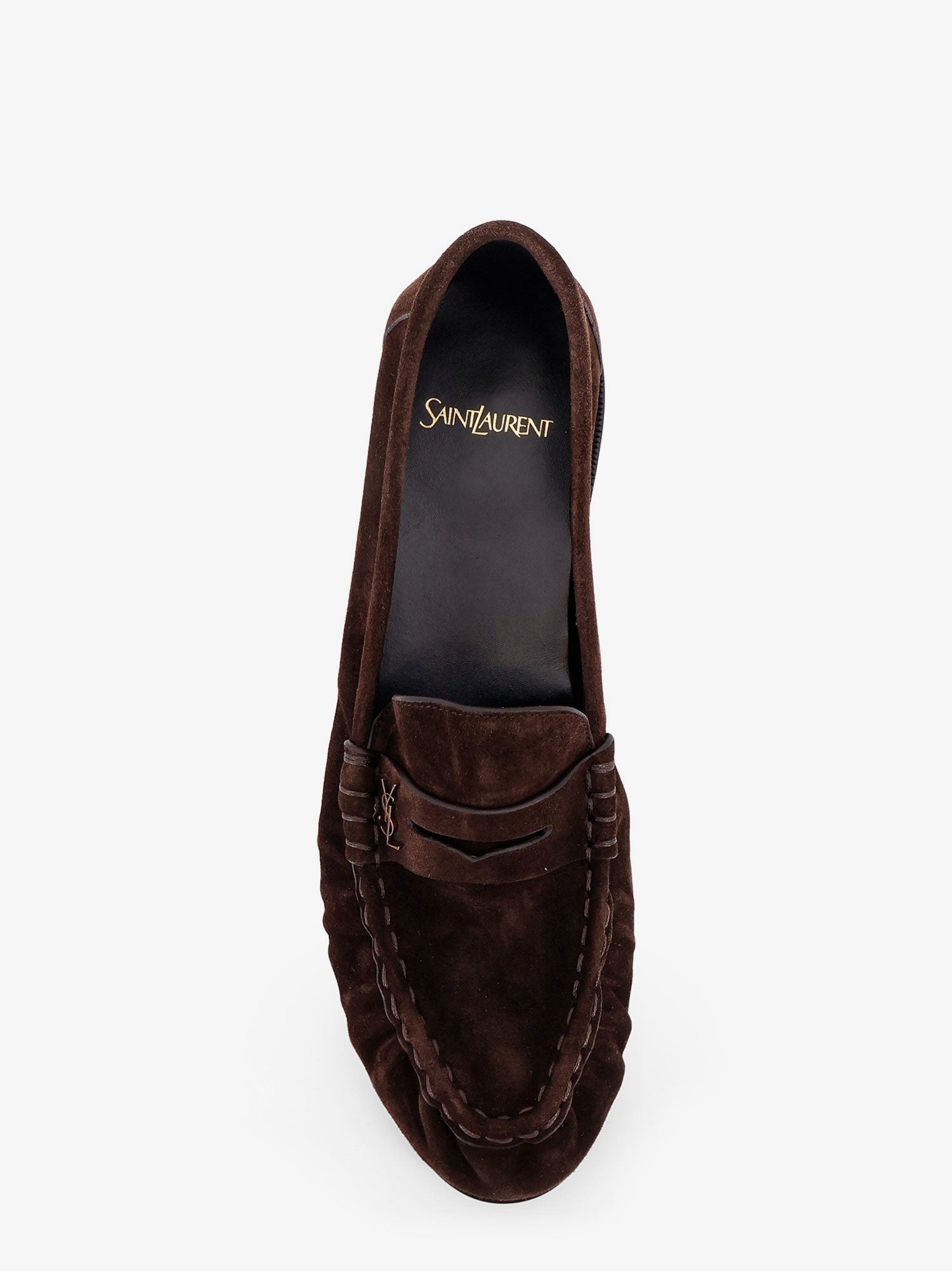 Saint Laurent Men's Le Loafer Loafers Brown