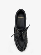 Saint Laurent Men's Le Loafer Bateau Leather Loafers Black, view 5