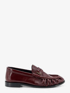 Saint Laurent Women's Le Loafer Leather Loafers Red