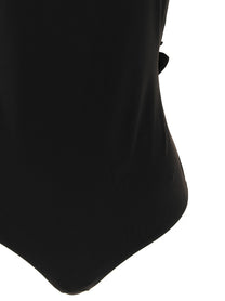 JACQUEMUS Le Maillot Cabana One Piece Swimsuit Black, view 3