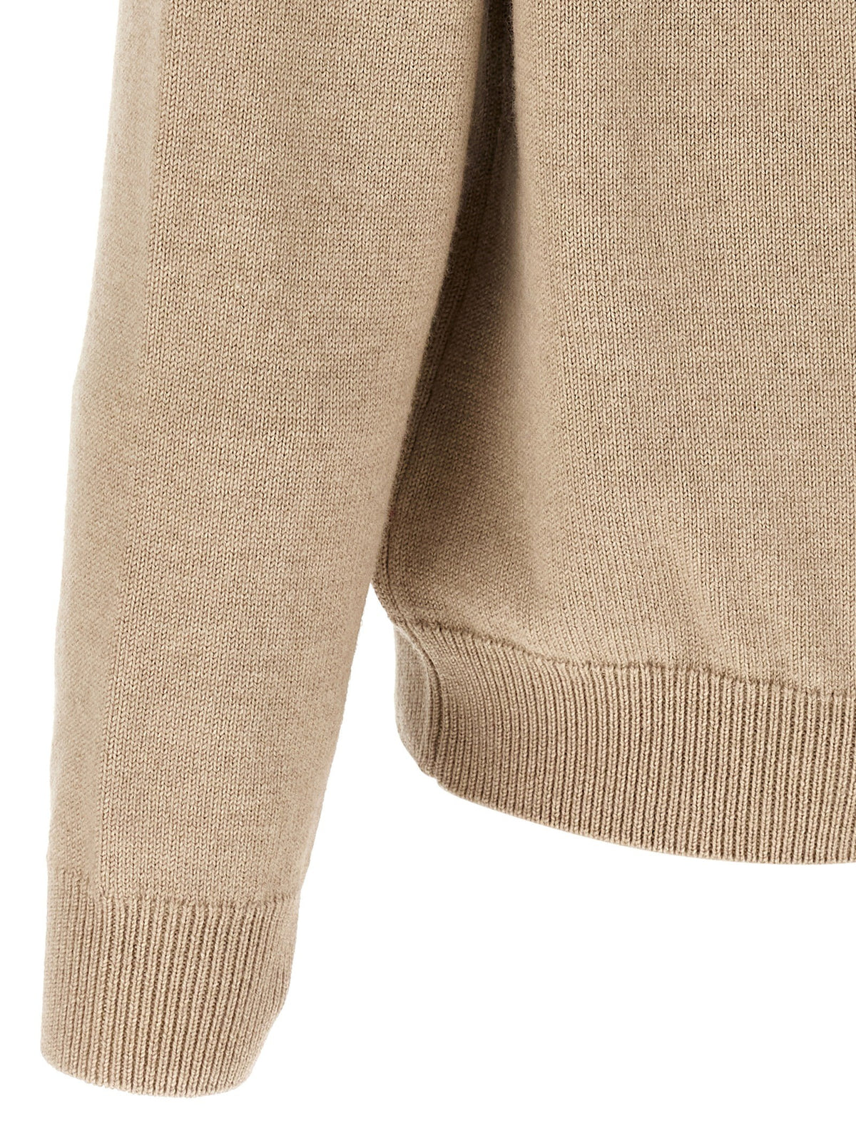 JACQUEMUS Le Maillot Moulin Sweater Beige, view 4