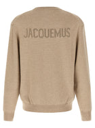 JACQUEMUS Le Maillot Moulin Sweater Beige, view 2